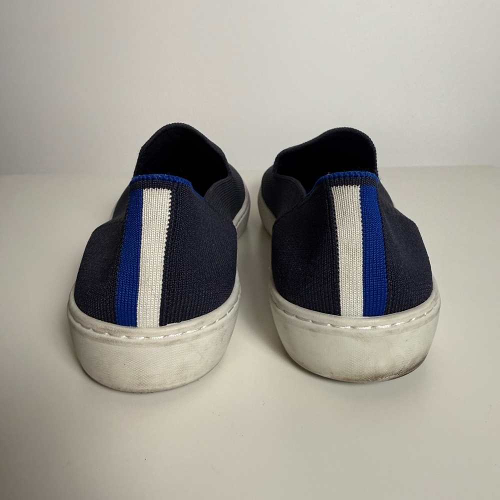 Rothy's Deep Blue Slip-On Sneakers - Picture 10 of 15